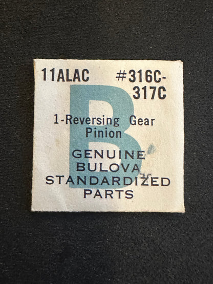 Bulova Factory reversing gear pinion #316C - 317C for caliber 11ALAC - new in envelope