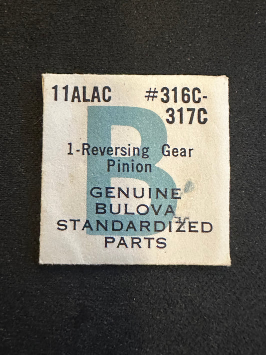 Bulova Factory reversing gear pinion #316C - 317C for caliber 11ALAC - new in envelope