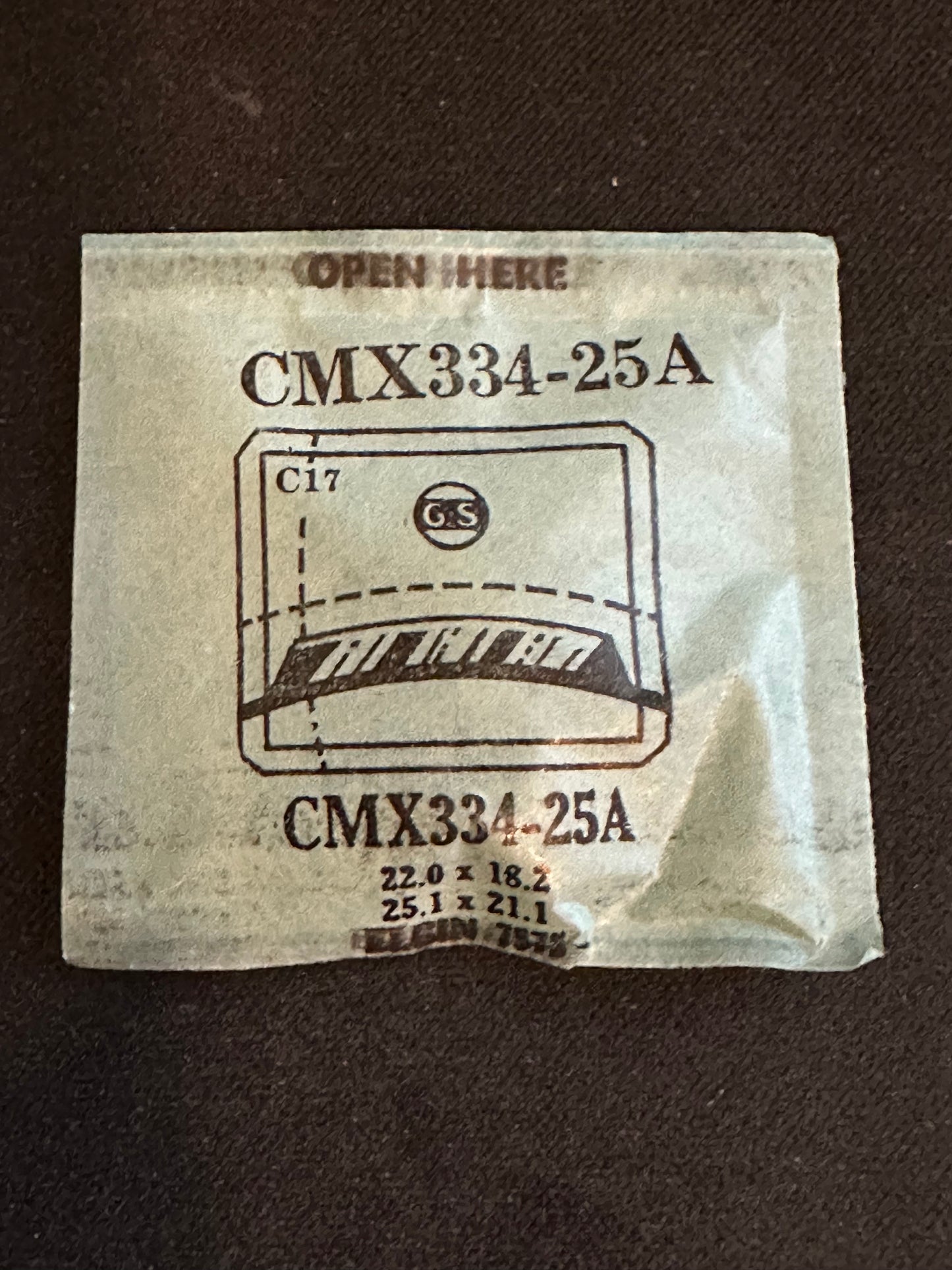 GS CMX series Fancy Flexo Wrist Watch Crystals