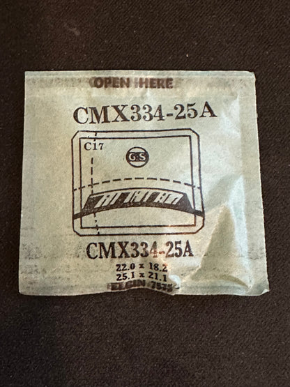 GS CMX series Fancy Flexo Wrist Watch Crystals