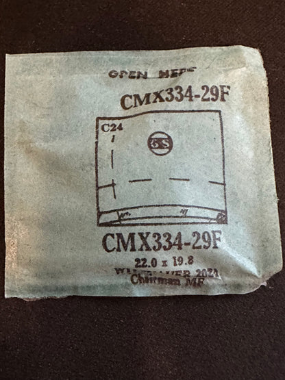 GS CMX series Fancy Flexo Wrist Watch Crystals