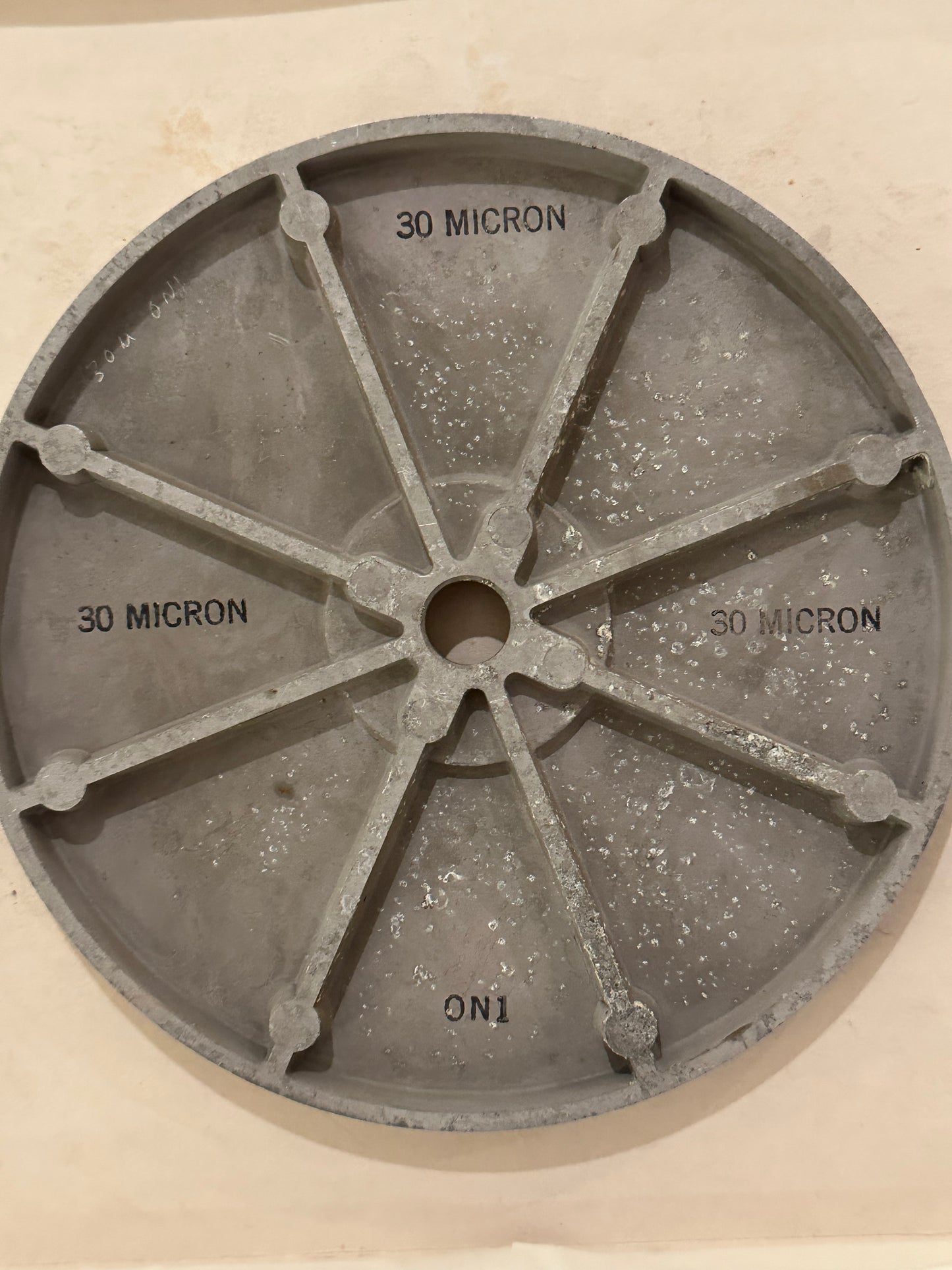 3m Imperial 6" Diamond Faceting Disc - 30 Micron