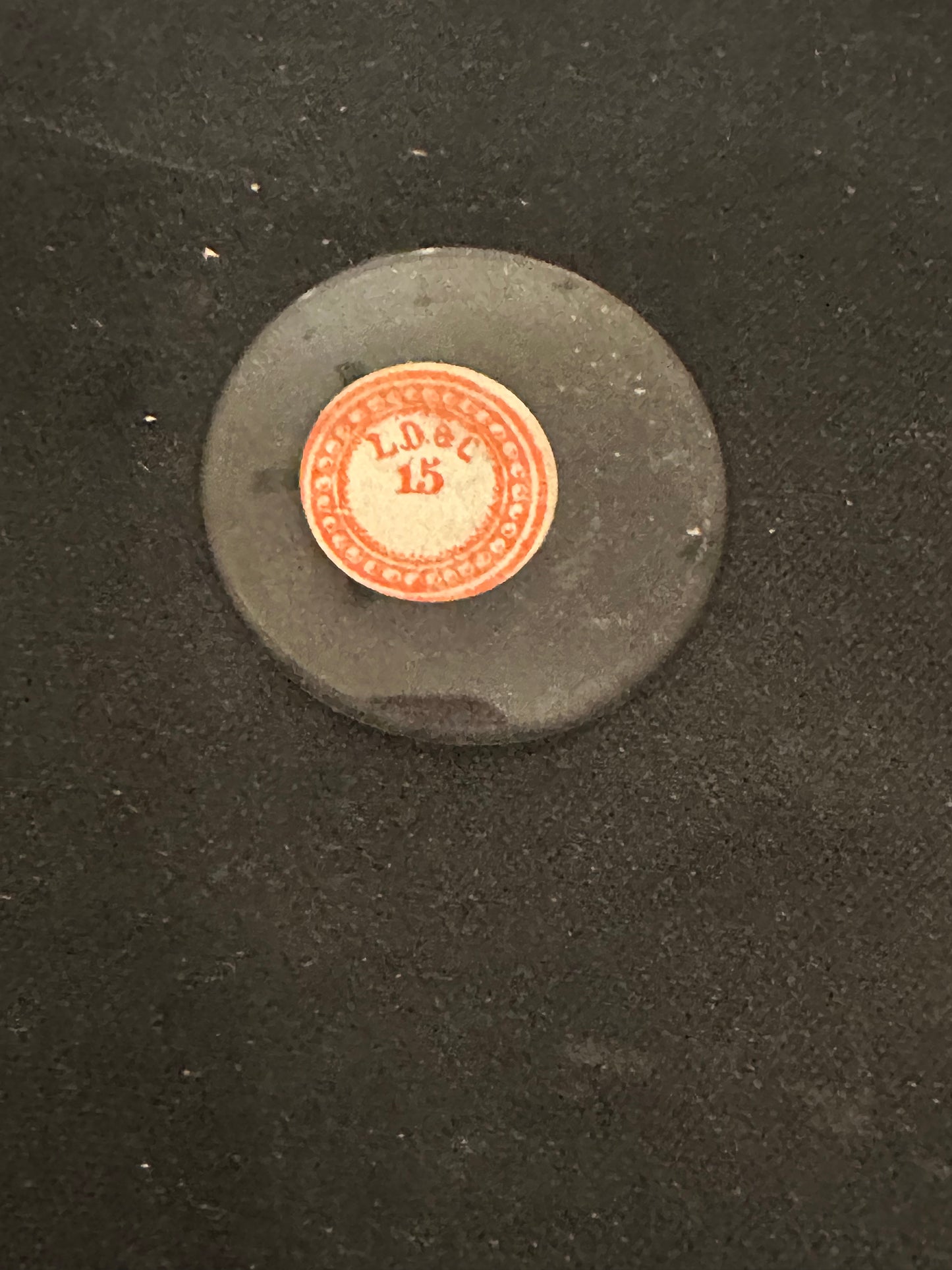 L. D. & C Vintage Glass Pocket Watch Crystal 15-0/16 (~33.8mm) - NOS