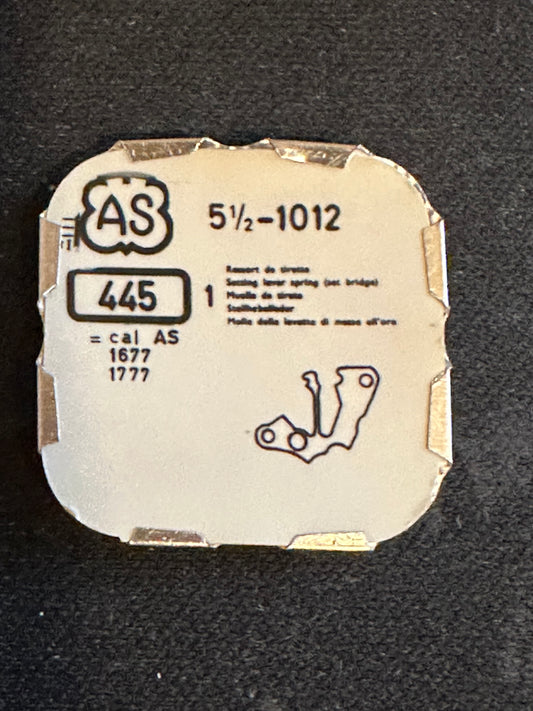 Set Bridge #445 for AS caliber 1012, 5½ Ligne movements