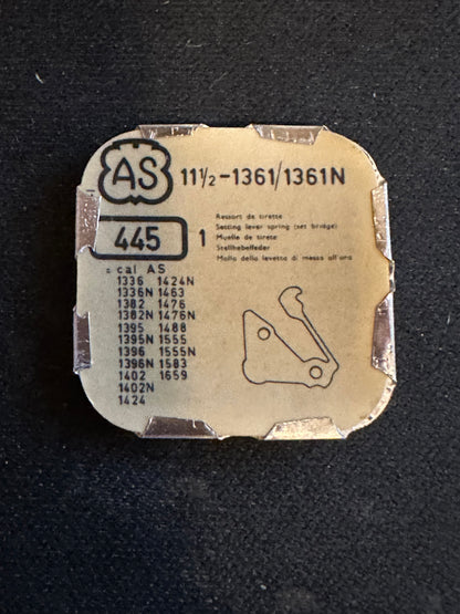 Set Bridge #445 for AS caliber 1361 / 1361N, 11½ Ligne movements