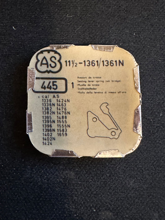 Set Bridge #445 for AS caliber 1361 / 1361N, 11½ Ligne movements