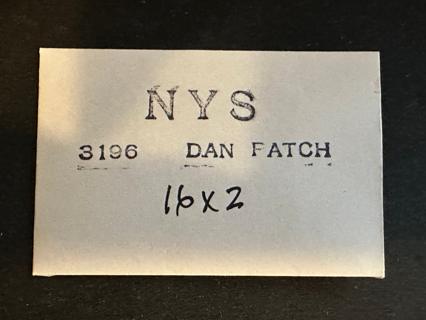 Steel Mainspring for 16s New York Standard Dan Patch Stopwatch No. 3196