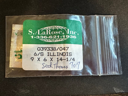 Illinois 6s Mainspring No. 47354 from S. LaRose - Alloy