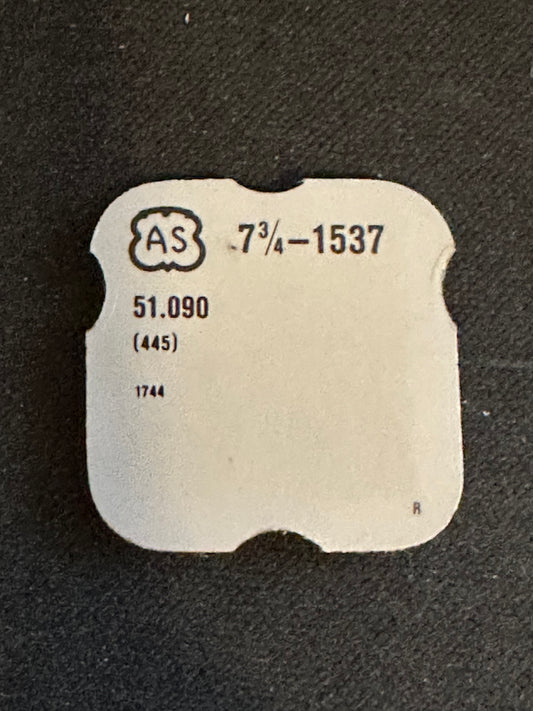 Set Bridge #455 for A. Schild (AS) 7¾ Ligne base caliber 1537 movements