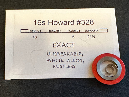 Howard 16s Mainspring No. 328 (EXACT) - Alloy