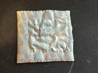 Elgin Factory Balance Staff for 21/0s Grade 533, 535