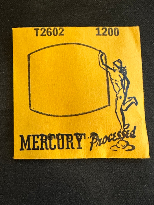 Mercury Flat Crystal T2602 (GS T1200) for DUBER-HAMPDEN - 26.0 x 24.2 mm - New