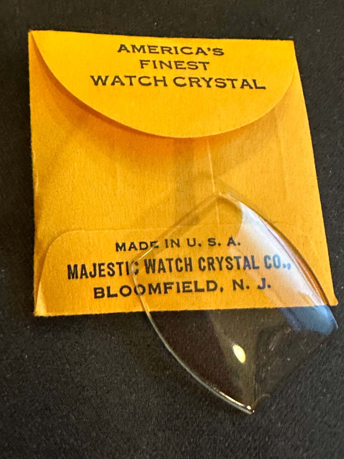 Mercury Flat Crystal T2602 (GS T1200) for DUBER-HAMPDEN - 26.0 x 24.2 mm - New