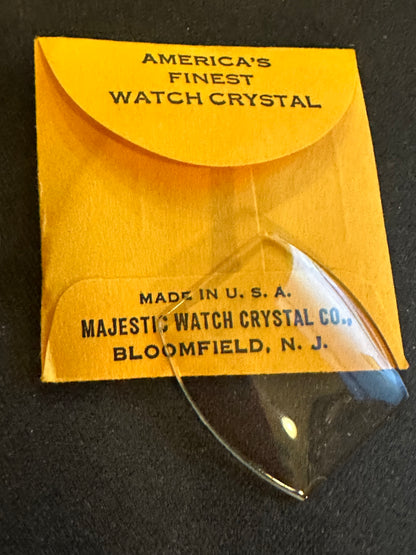 Mercury Flat Crystal T2602 (GS T1200) for DUBER-HAMPDEN - 26.0 x 24.2 mm - New