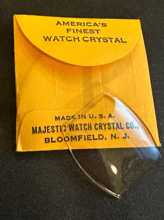 Mercury Flat Crystal T2602 (GS T1200) for DUBER-HAMPDEN - 26.0 x 24.2 mm - New