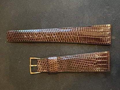 Vintage Hamilton 20mm Genuine Lizard Wrist Watch Strap