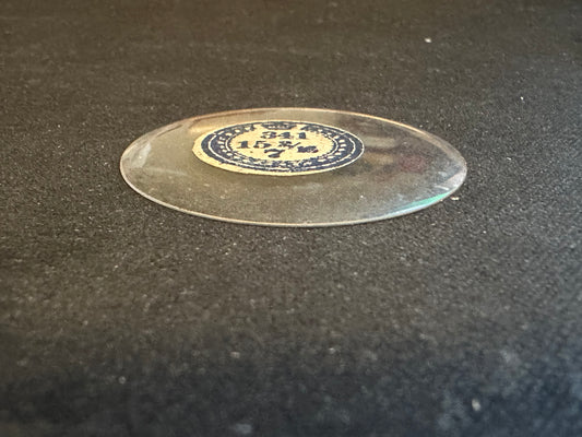 Crown Vintage Glass Hunting Case Watch Crystal 15-2/16 (~34.1mm) - NOS