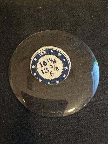 KK Vintage Glass Hunting Case Watch Crystal 16-11/16 (~37.6mm) - NOS