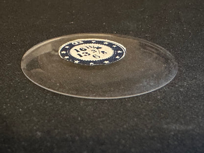 KK Vintage Glass Hunting Case Watch Crystal 16-11/16 (~37.6mm) - NOS