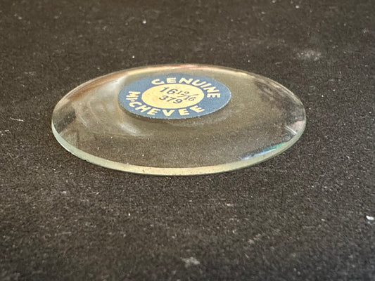 Marco Mi-Chevee Vintage Glass Pocket Watch Crystal 16-12/16 (37.9mm) - NOS