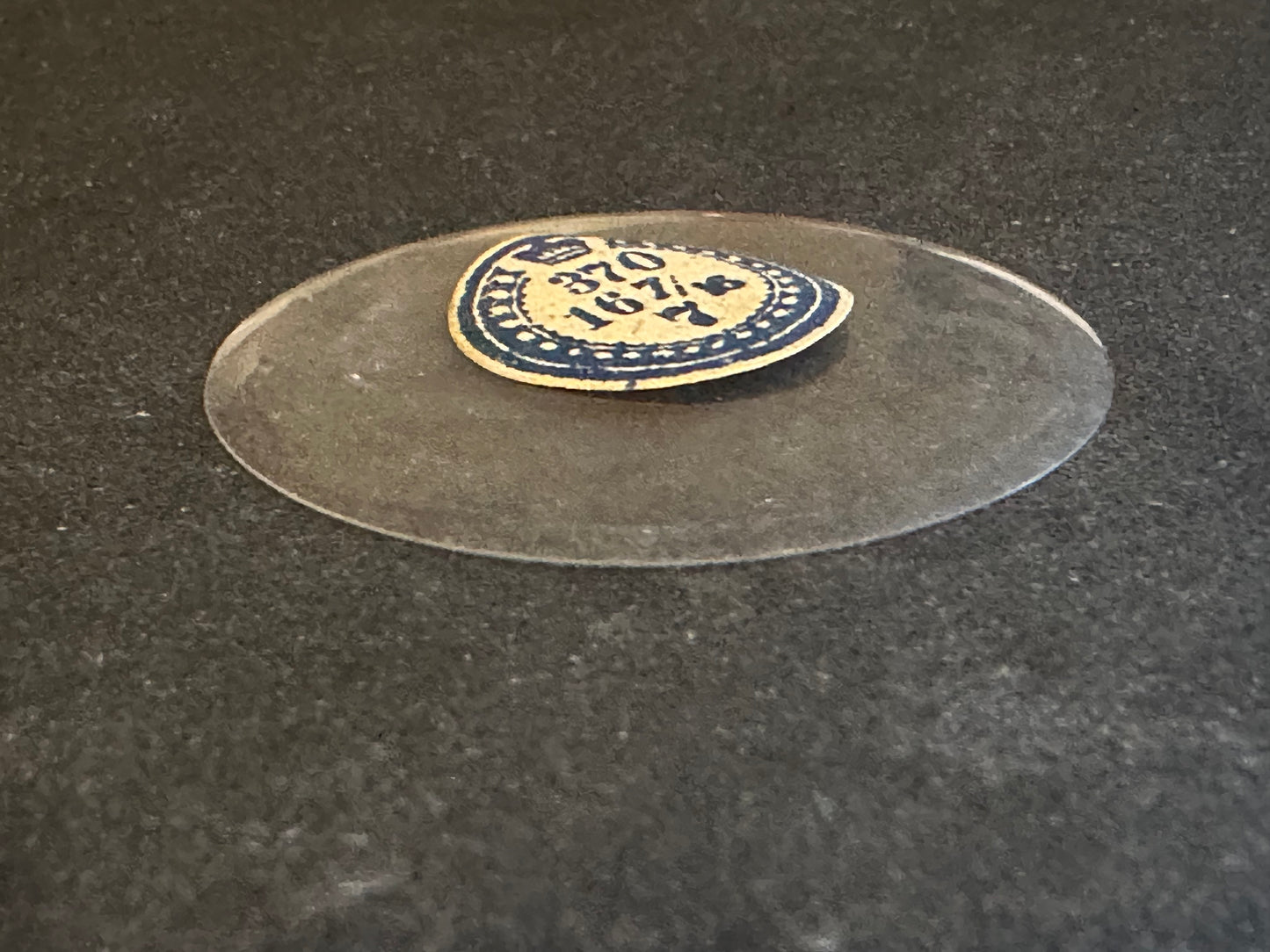 Crown Vintage Glass Hunting Case Watch Crystal 16-7/16 (~37.0mm) - NOS