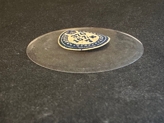 Crown Vintage Glass Hunting Case Watch Crystal 16-7/16 (~37.0mm) - NOS