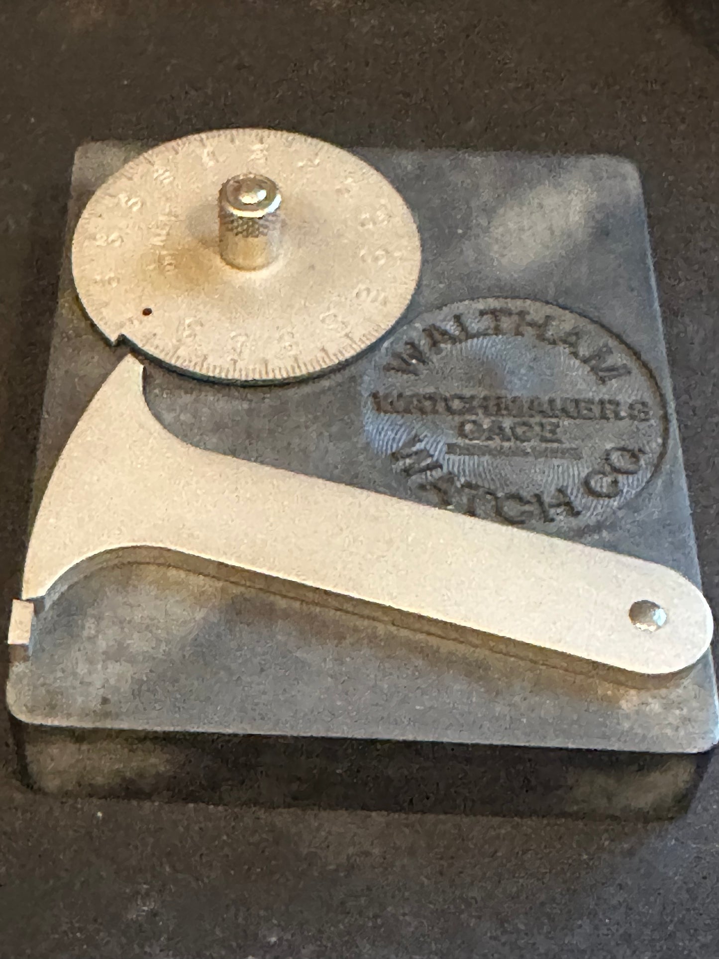 Waltham ONE DIAL Watchmakers' Gage - Universal Watchmakers Gauge