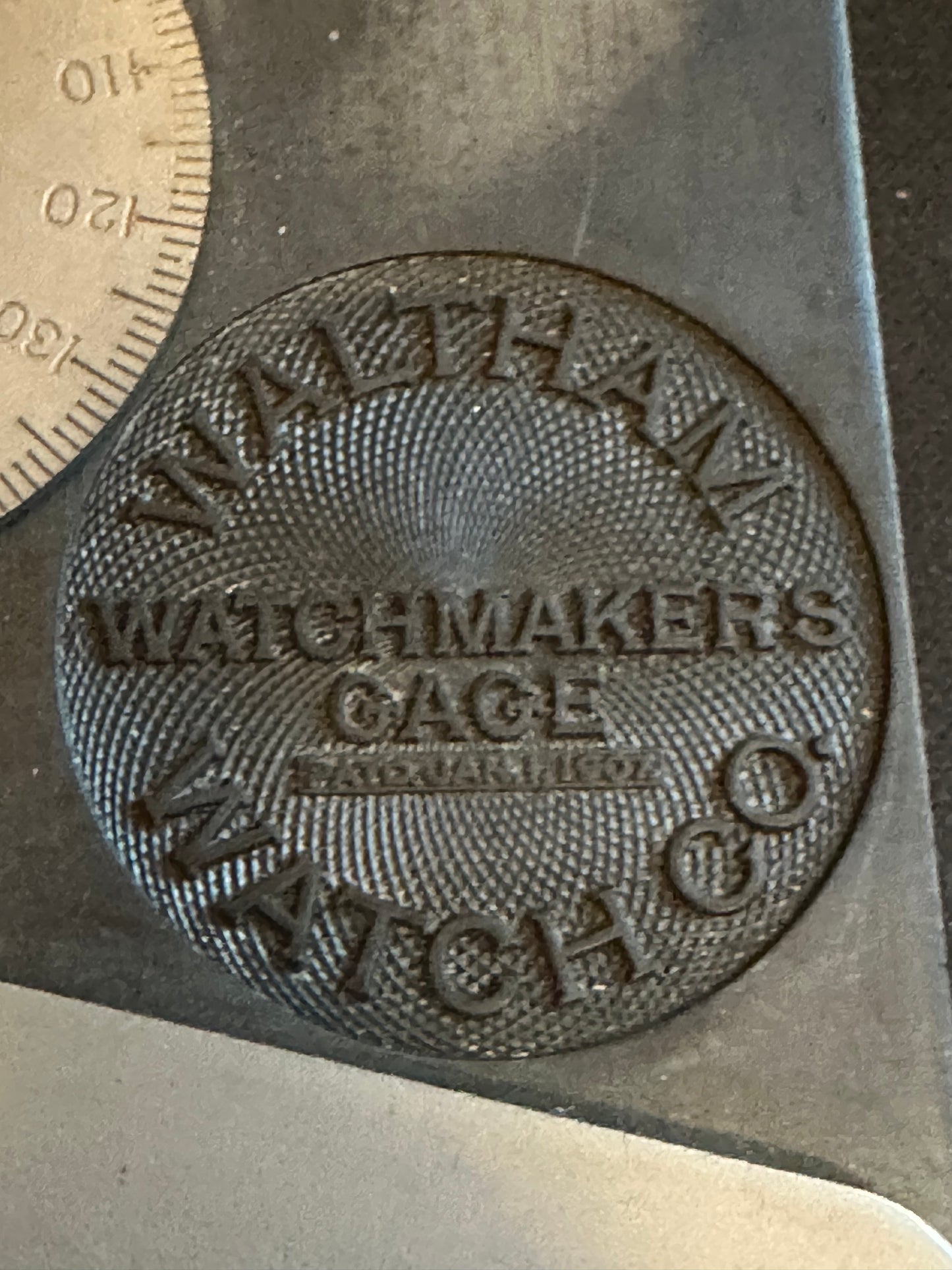 Waltham ONE DIAL Watchmakers' Gage - Universal Watchmakers Gauge