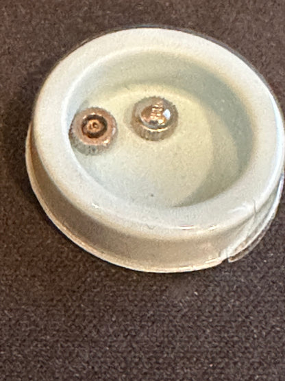 Lot of 2 Factory Bulova Watertite Crowns #307B - White