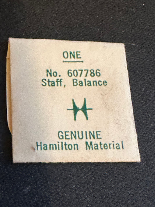 Hamilton Factory Balance Staff for 11½ ligne Grade 686 - New