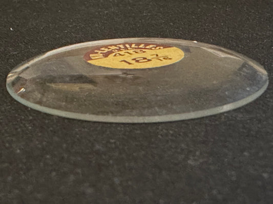 L.I.C Vintage Glass Pocket Watch Crystal 18-7/16 (~41.8mm) - NOS