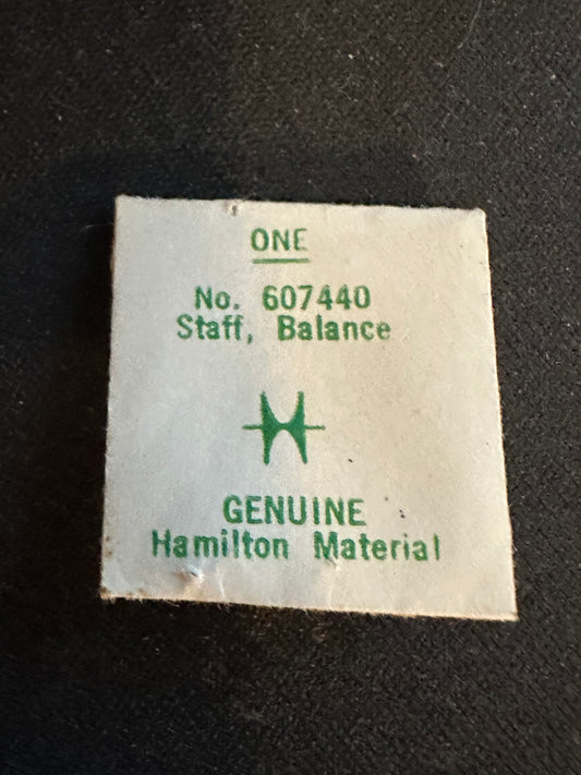 Hamilton Factory Balance Staff for 14/0s Grade 980, 980A, 982 - New