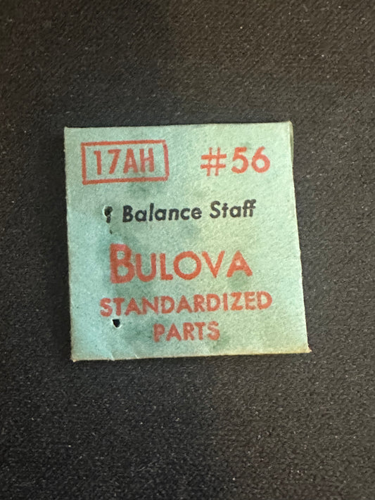 Bulova Factory Balance Staff for caliber 17AH - New