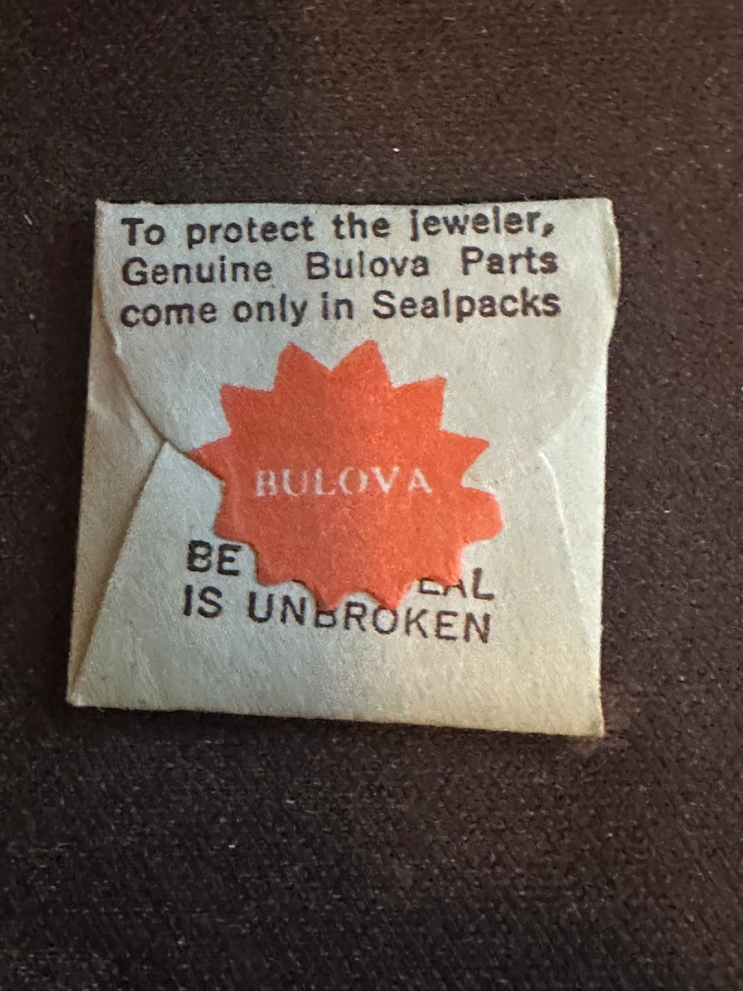 Bulova Factory Mainspring for caliber 9ASC - Steel