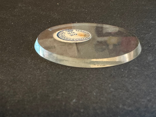 Crown Vintage FLAT Glass Pocket Watch Crystal 20-0/16 (~45.1mm) - NOS