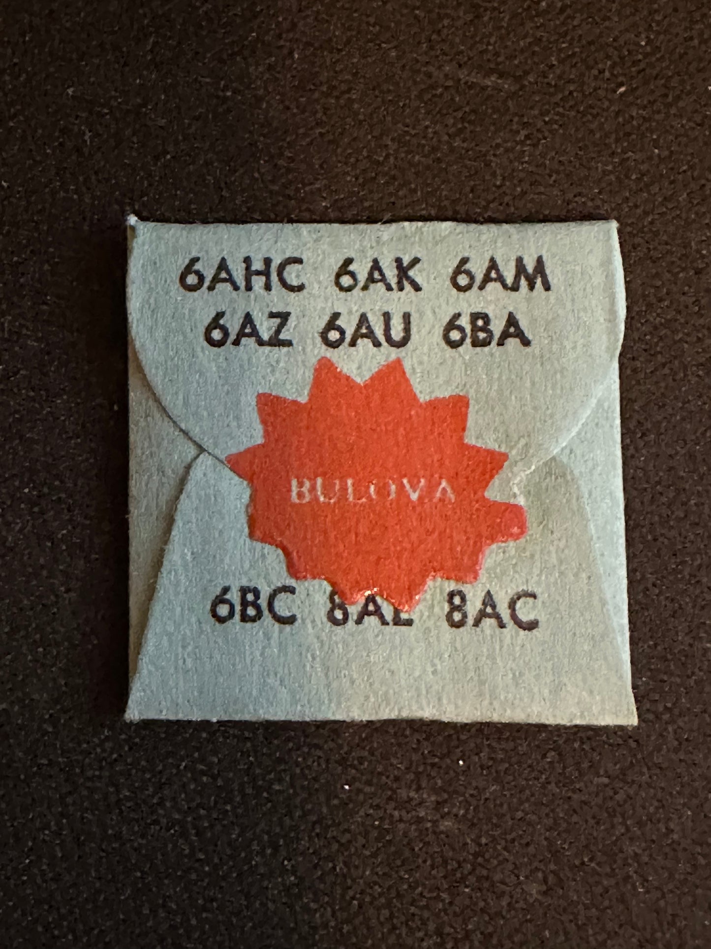 Bulova factory Balance Staff for caliber 6AH - New