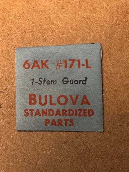 Bulova Factory Stem Guard #171-L for caliber 6AK - new in envelope