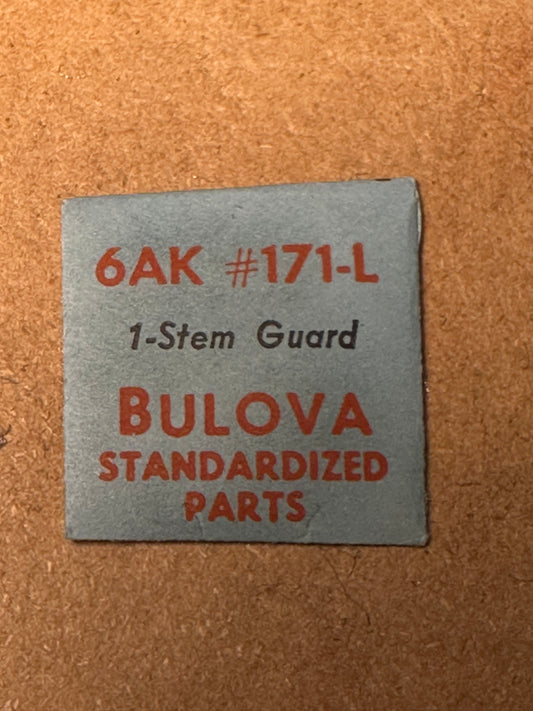 Bulova Factory Stem Guard #171-L for caliber 6AK - new in envelope