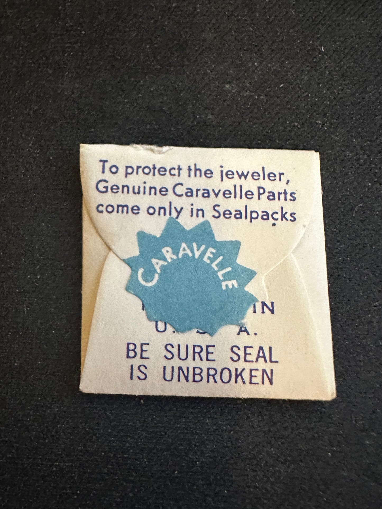 Bulova Factory stem for Caravelle caliber 6OA - new in envelope