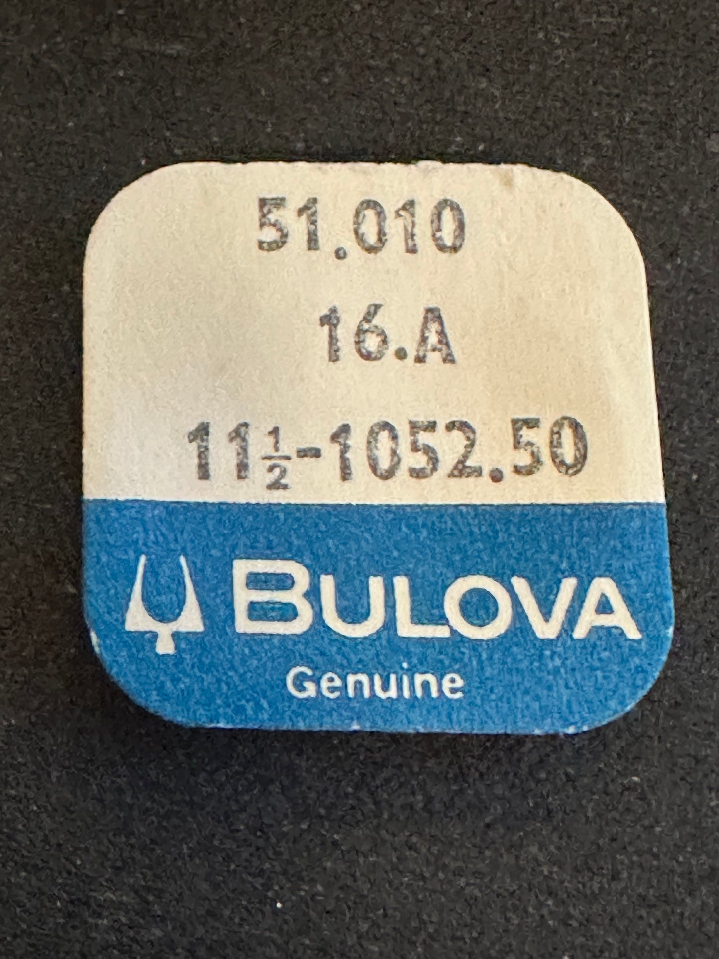 Bulova Factory LONG stem for Caravelle caliber 1052.50 - new in package