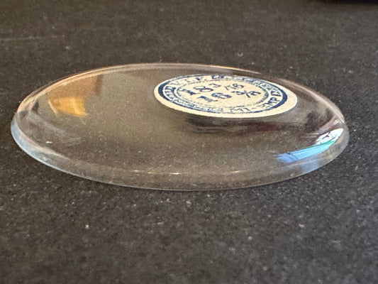 VTF Vintage Glass Pocket Watch Crystal 18-3/16 (~41.0mm) - NOS