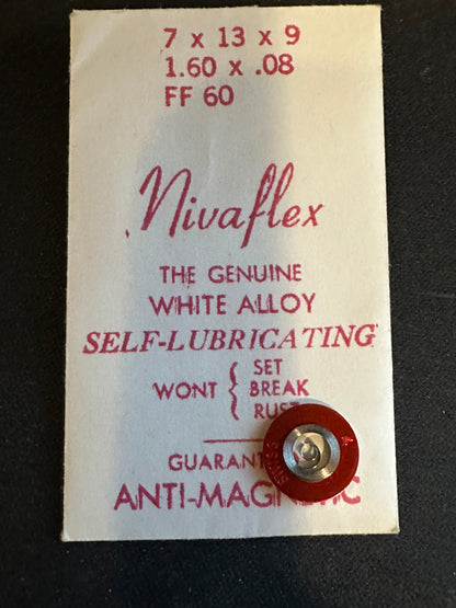 Nivaflex Mainspring 12530 for Font 60, AS 970 + likely many others - Alloy