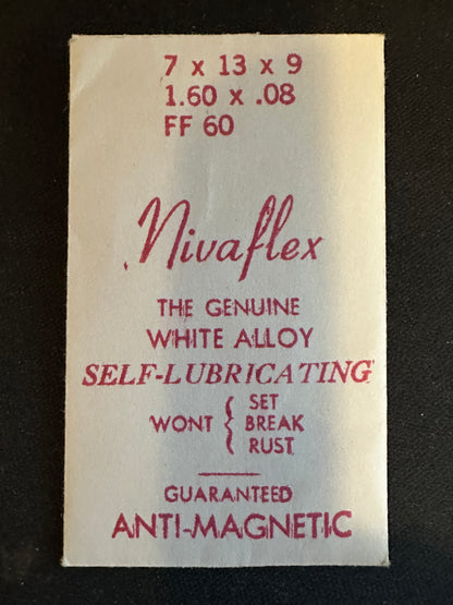 Nivaflex Mainspring 12530 for Font 60, AS 970 + likely many others - Alloy