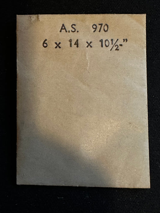 Alloy Mainspring for AS caliber 970