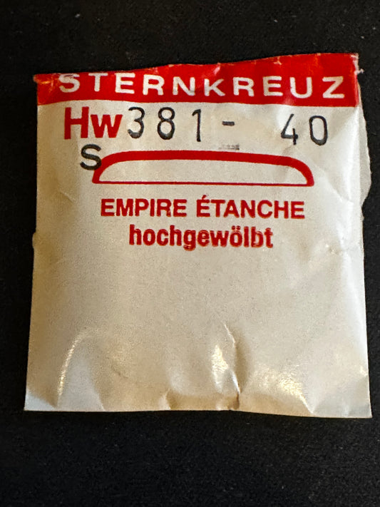 Sternkreuz Hw 381 - 40 Empires Étanche 38.1mm Acrylic High Dome Waterproof Watch Crystal - New