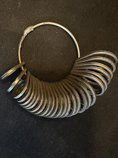 Jewelers Ring Finger Sizing Tool - Steel