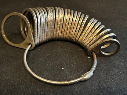 Jewelers Ring Finger Sizing Tool - Steel
