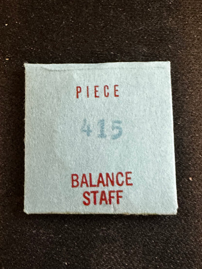 Gruen Factory Balance Staff for caliber 415 - New
