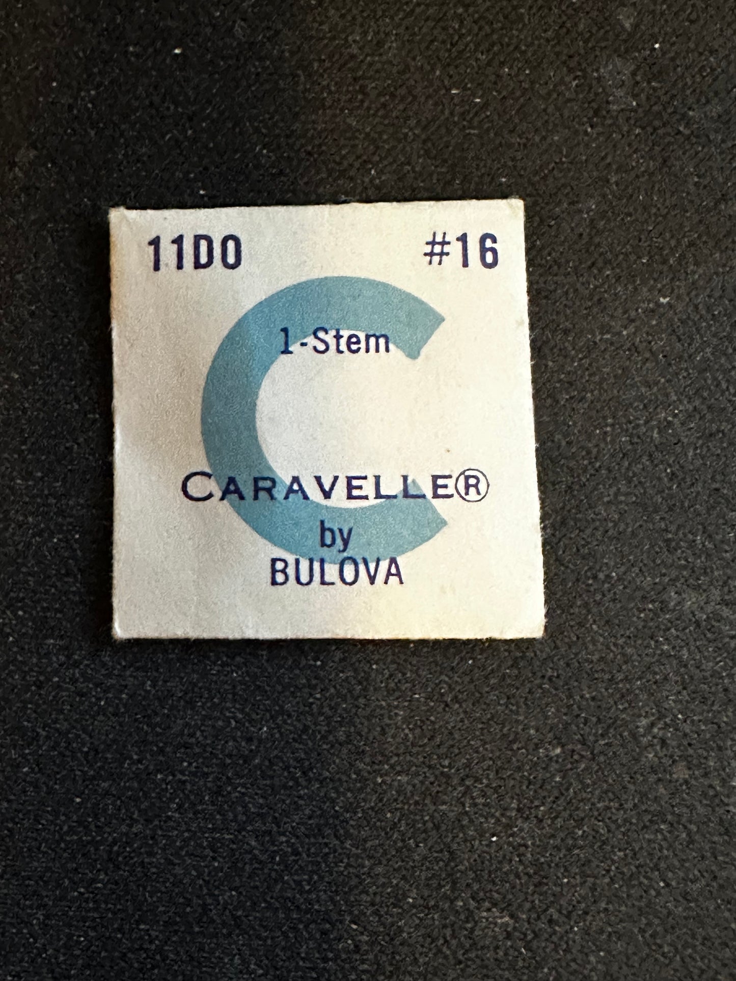 Bulova Factory stem for caliber 11DO - new in package