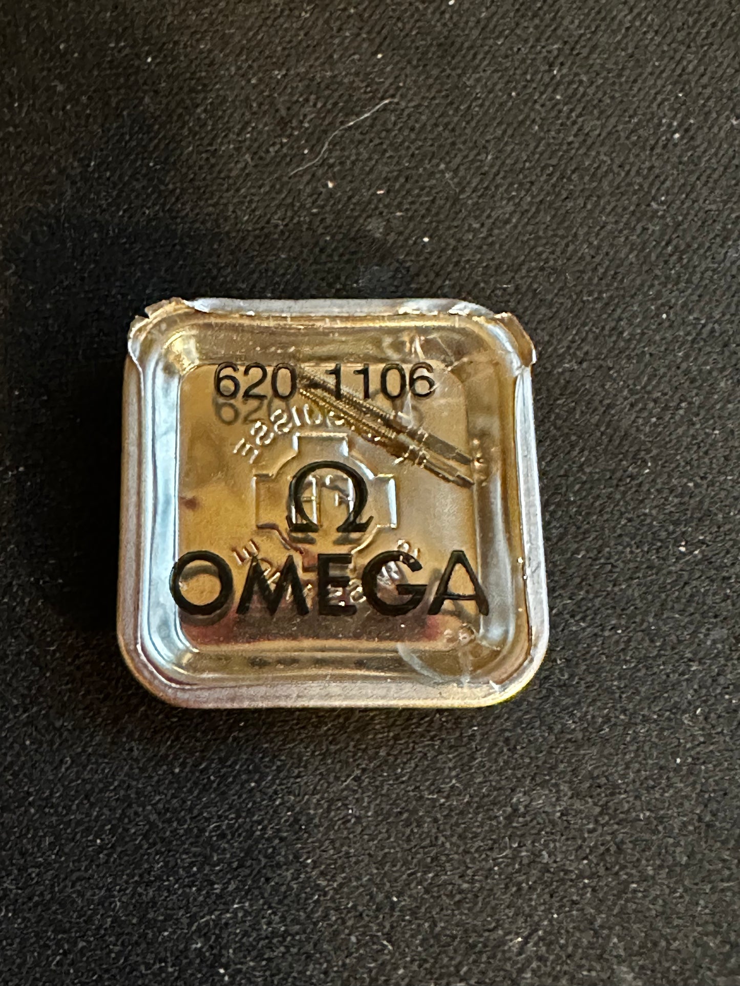 Omega Factory Stems LOT of 2 for caliber 620 - new in package